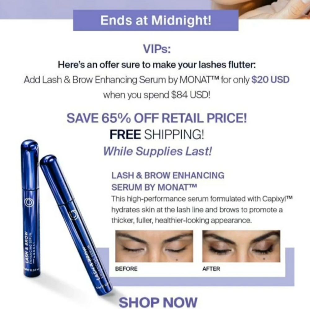 Monat Lash and Brow Serum